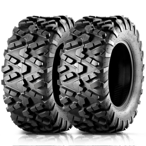 Image of MaxAuto AT27x11-14 ATV UTV Offf-Road Mud Sand Tires, Pack 2