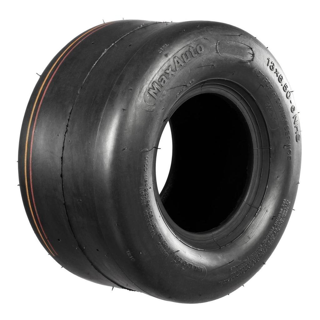 MaxAuto Lawn Mower Turf Tires 13X6.50-6 Front & 24X12-12 Rear 4PR(2 Front tires+2 Rear Tires)