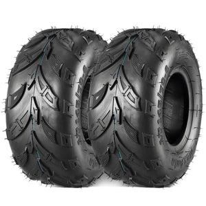 Pack of 2 145 70-6 Tires, 145/70-6 Tubeless Go Kart Street Mini Bike Tires, 6PR