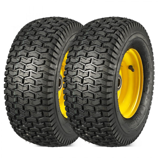 MaxAuto 2Pcs 16x6 50 8 Tire And Rim For Lawn Riding Mowers 3 Offset H maxauto-2pcs-16x6-50-8-tire-and-rim-for-lawn-riding-mowers-3-offset-h