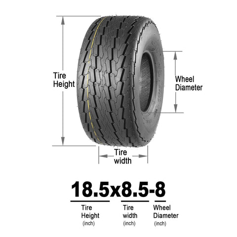 Image of Trailer tires size