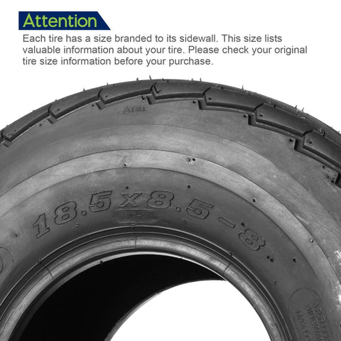 Image of MaxAuto Boat Trailer Tires 18.5X8.50-8 215/60-8 18.5-8.5-8 6PR Load Range C, Set of 4