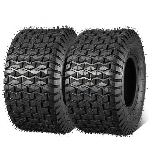 Image of MaxAuto 18X9.50-8 18/9.50-8 Lawn & Garden Mower Tractor Turf Tires 4PR, Tubeless, Set of 2