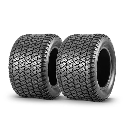 Image of MaxAuto 2Pcs Lawn & Garden Turf Tire 18x10.50-10 18x10.50x10 Tubeless 4 Ply P332