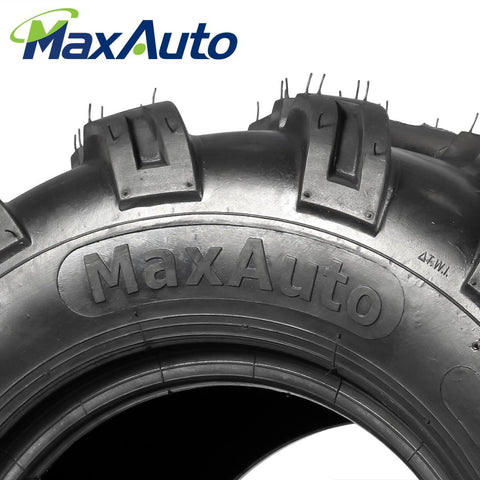 Image of MaxAuto Sport ATV Tires 18x9.5-8 Lawn Mower Tires ATV UTV Off-Road Tires Knobby Sport Golf Cart Tractor Turf Tire 18x9.50x8 All-Terrain 4PR P311 Set of 4