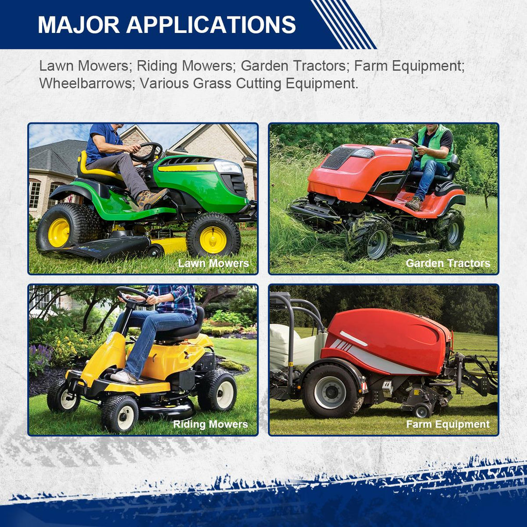 MaxAuto Lawn & Garden Turf Saver Tire 20x8-8 20x8.00-8 20x8x8,4PR, Set of 2