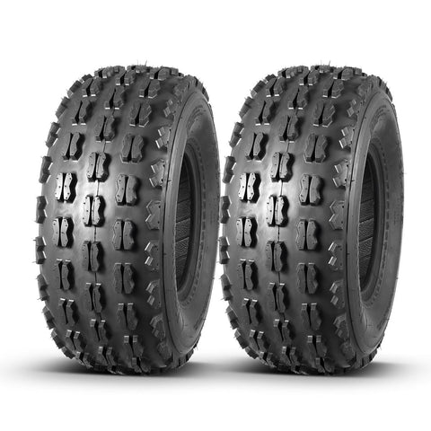 Image of Set of 2 MaxAuto Sport ATV Tires 21X8-9 21x8x9 GNCC 21X8.00-9 Front ATV UTV Race Desert Tires,4 Ply Rating Tubeless