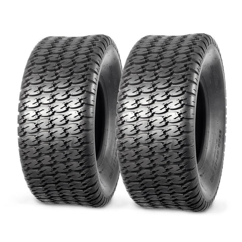 Image of MaxAuto 2Pcs 22X9.50-10 Lawn Mower Cart Garden Turf Tires 4PR Load Range B