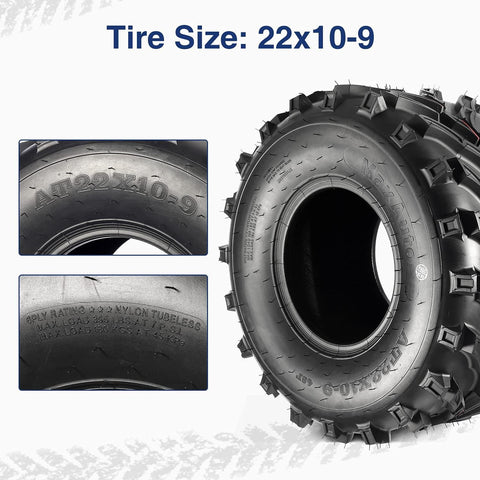 Image of Atv Tires 22x10x9