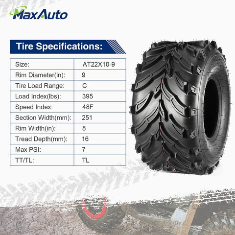 Image of UTV Tires Specifications