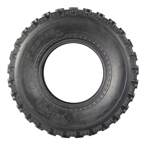 Image of Set of 2 Maxauto 22x7-10 22-7-10 Front ATV Tires Quad Sport ATV UTV Tires 22x7x10 4-Ply Mud Sand Snow and Rock Tires Tubeless Knobby Sport Tires