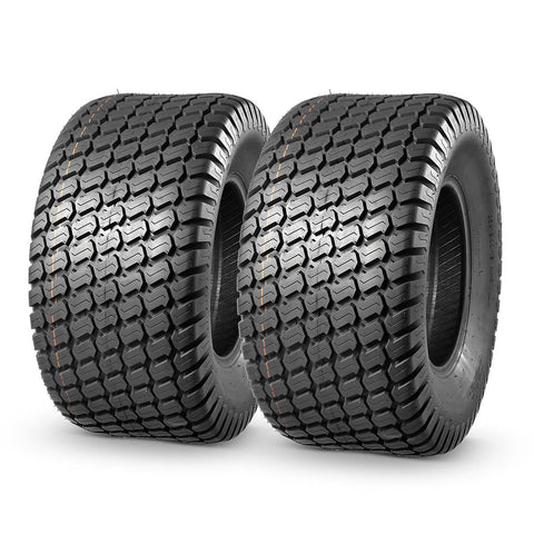 Image of Set of 2 MaxAuto 26x12-12 26x12x12 Turf Tires for Lawn & Garden Mower,4 Ply Tubeless