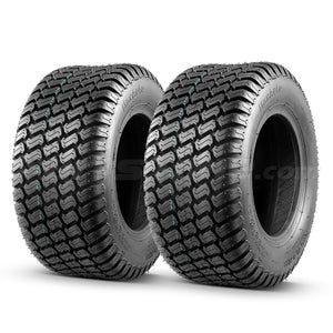 MaxAuto 2 Pcs 16x6.50-8 Lawn Mower Tire for Garden Tractors Ridings, 4PR, Tubeless