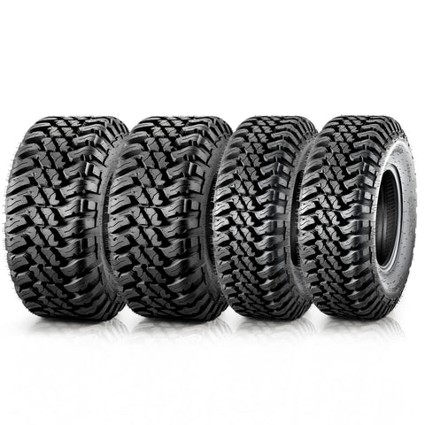 Image of MaxAuto 27x9R12 & 27x11R12 ATV/UTV Radial Tires – RockClaw-V1 Series | 8-Ply Heavy-Duty Off-Road Set