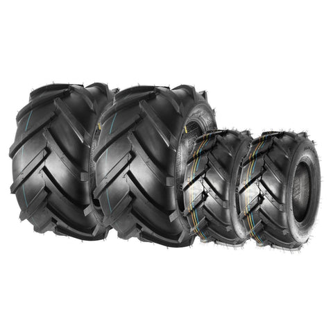 Image of MaxAuto Lawn Mower Tires 16X6.50-8 Front & 23X10.50-12 Rear(2 Front tires+2 Rear Tires)