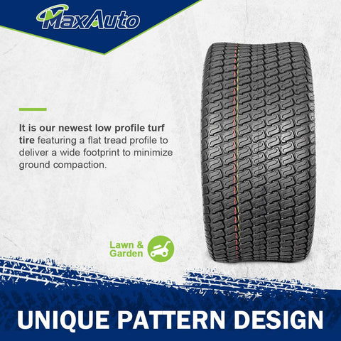Image of MaxAuto Lawn & Garden Tire 22X10-14 P332 4PR Tubeless, 2Pcs